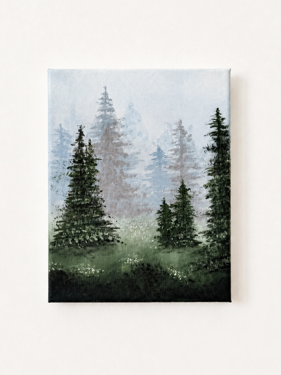 Somewhere I Remember — acrylic painting by Vasilisa Kariagdyeva
